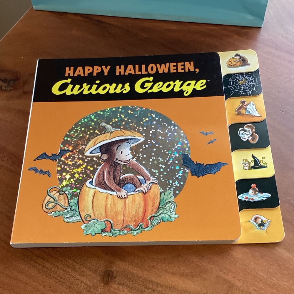 Curious George Halloween Book